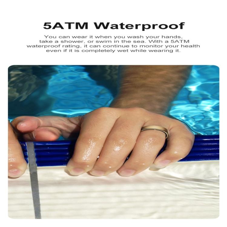 R10 SIZE 13 Smart Ring, Support Heart Rate / Blood Oxygen / Sleep / Multiple Sports Modes