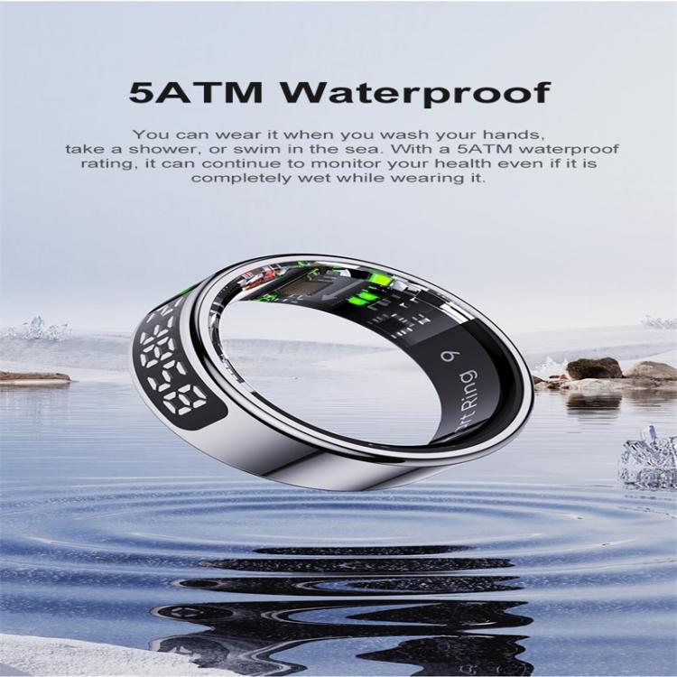 R11 SIZE 10 Smart Ring, Support Heart Rate / Blood Oxygen / Sleep / Multiple Sports Modes