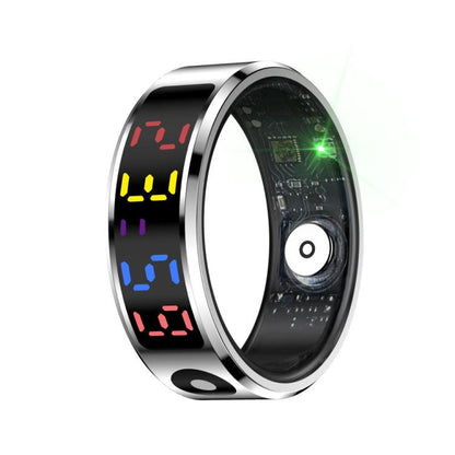R12 SIZE 8 Smart Ring, Support Heart Rate / Blood Oxygen / Sleep / Multiple Sports Modes