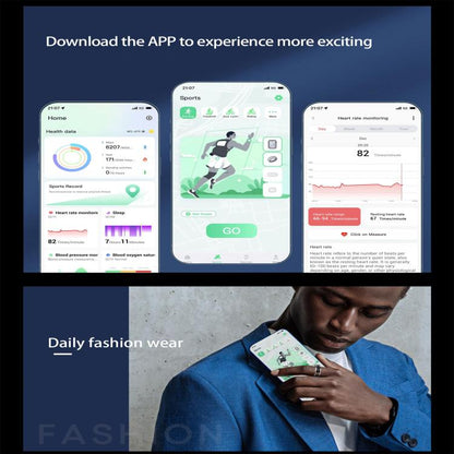 R12 SIZE 12 Smart Ring, Support Heart Rate / Blood Oxygen / Sleep / Multiple Sports Modes