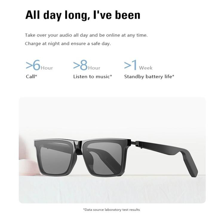 YJ008 Smart Glasses, Support AI Smart Chip / Outdoor Sports / Bluetooth Call