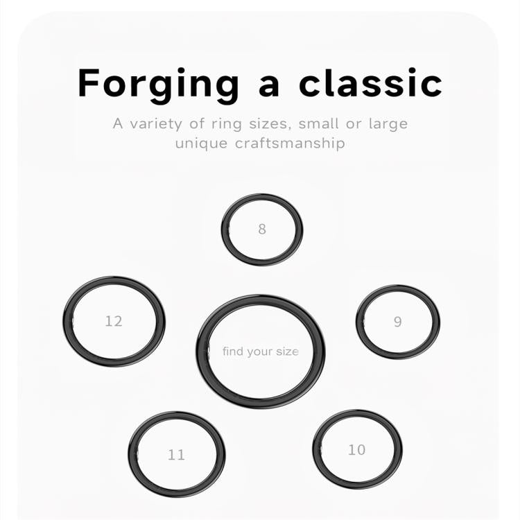 SR08 SIZE 11 Smart Ring, Support Hand Gestures Control / Health Monitoring / Multiple Sports Modes