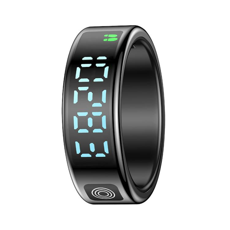 SR08 SIZE 12 Smart Ring, Support Hand Gestures Control / Health Monitoring / Multiple Sports Modes