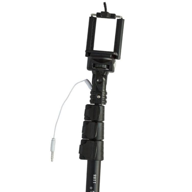 YUNTENG 1188 Retractable 3.5mm Wired Selfie Stick Monopod, YUNTENG 1188