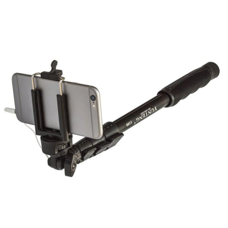 YUNTENG 1188 Retractable 3.5mm Wired Selfie Stick Monopod, YUNTENG 1188