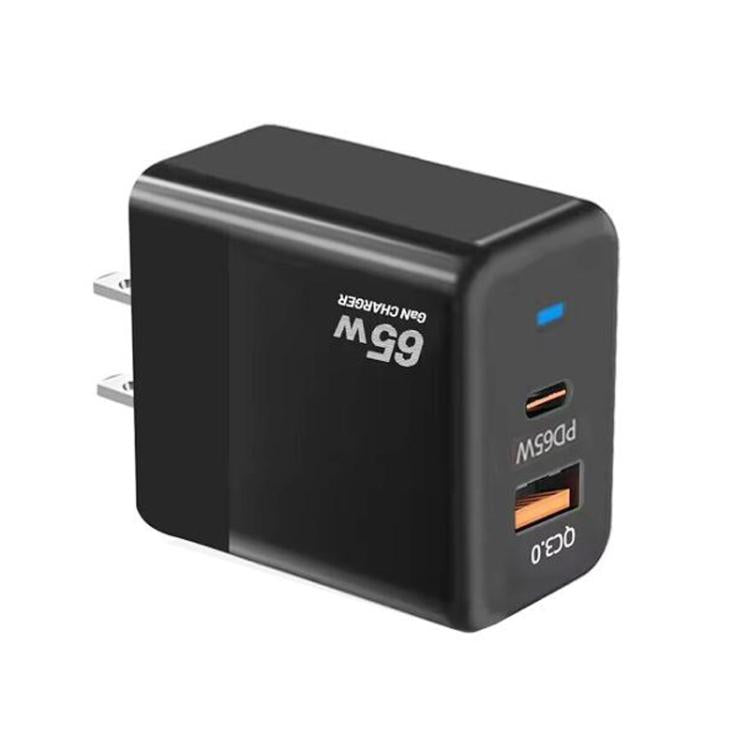 GaN PD 45W + QC3.0 USB Fully Compatible Protocol Charger for MacBook，US Plug, US Plug