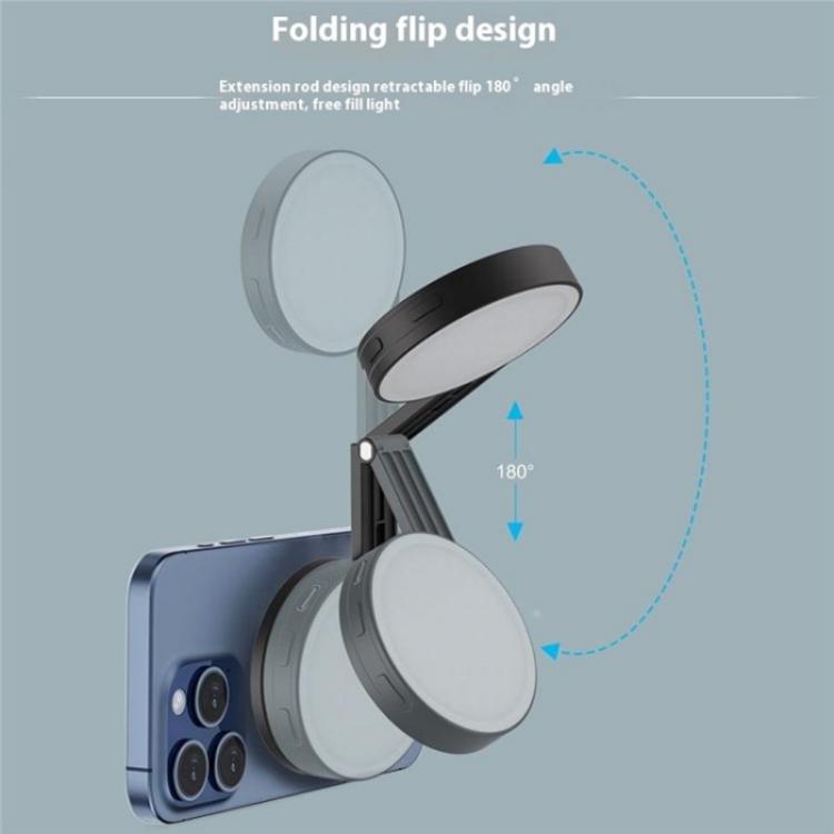 M38 Portable Photography Live MagSafe Magnetic Phone Fill Light, M38