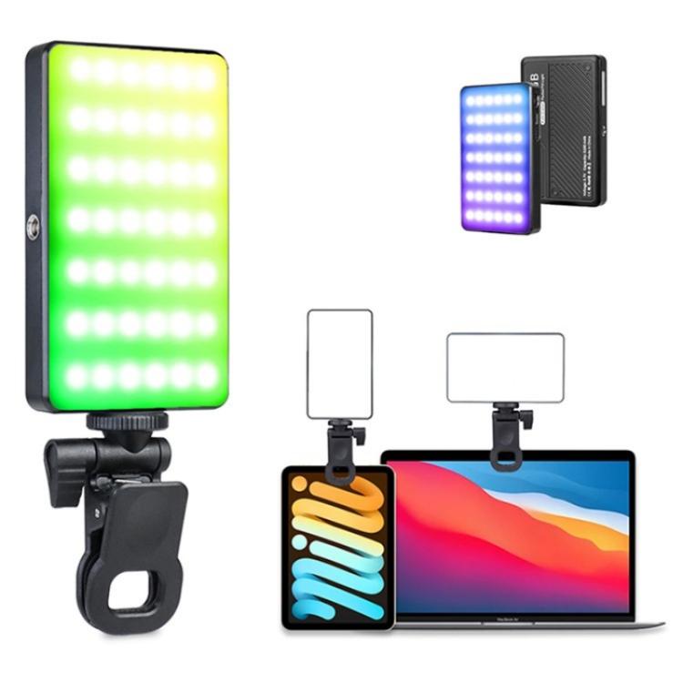 T140RGB Portable Full Color Fill Light for Video Recording / Live Photography, T140RGB