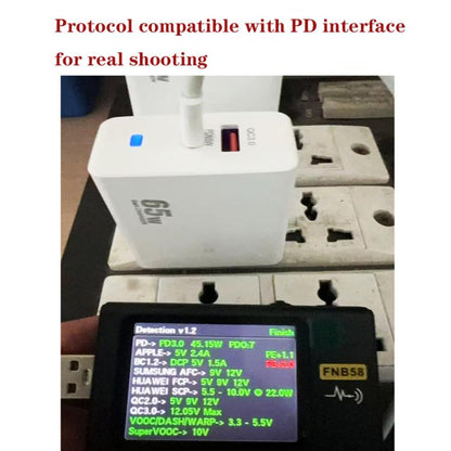 PD41 GaN PD 45W + USB Charger with USB-C to USB-C / 8 Pin Data Cable for iPhone, EU Plug, EU Plug