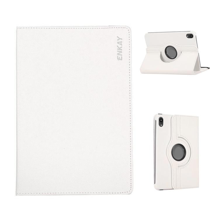 ENKAY 360 Degree Rotation Litchi Leather Smart Tablet Case���������������������������������������...