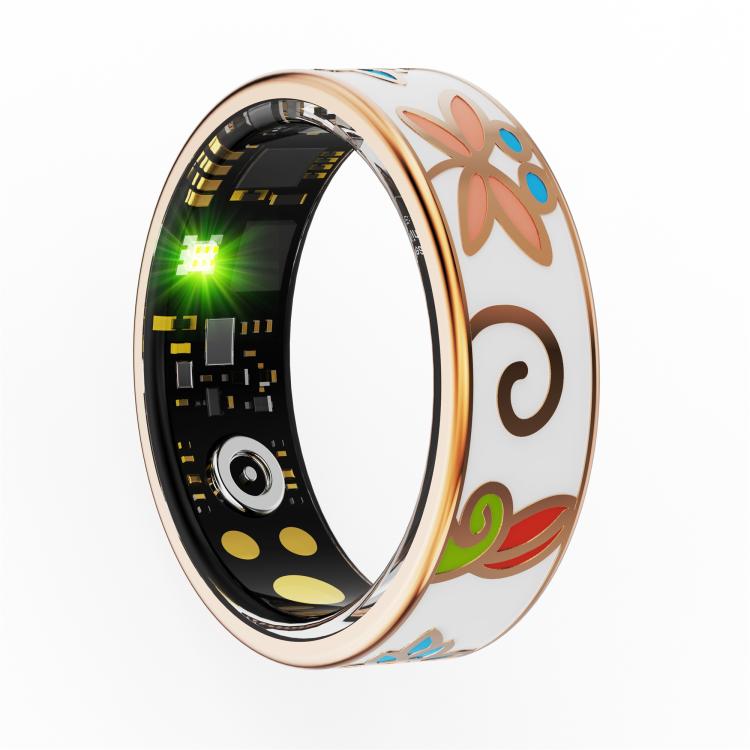 R18 SIZE 11 Smart Ring, Support Heart Rate / Blood Oxygen / Sleep / Care For Faimilies