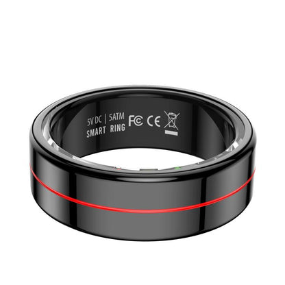 R04 SIZE 8 Smart Ring, Support Heart Rate / Blood Oxygen Monitoring / Sleep / Take Photos