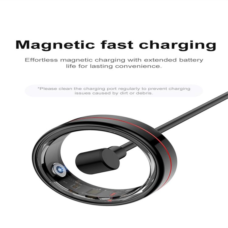 R04 SIZE 12 Smart Ring, Support Heart Rate / Blood Oxygen / Sleep Monitoring / Take Photos