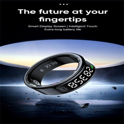 R11C SIZE 9 Smart Ring, Support Heart Rate / Blood Oxygen / Sleep Monitoring / Multiple Sport Modes