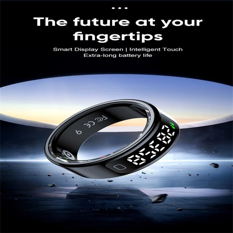 R11C SIZE 12 Smart Ring, Support Heart Rate / Blood Oxygen / Sleep Monitoring / Multiple Sport Modes