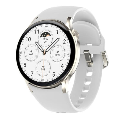 Sense 6 1.43 AMOLED Screen IP68 Waterproof Bluetooth Call Smartwatch Supports Health Monitoring