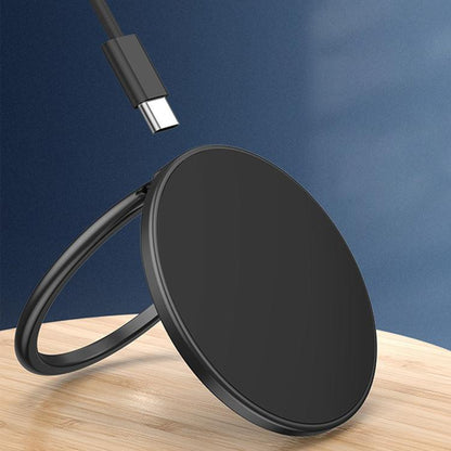 Ring Bracket Magnetic Wireless Fast Charger 15W Aluminum Alloy Stand