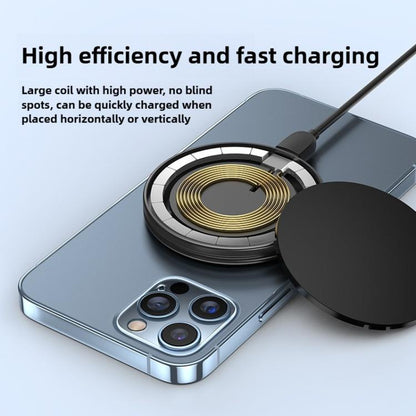 Ring Bracket Magnetic Wireless Fast Charger 15W Aluminum Alloy Stand