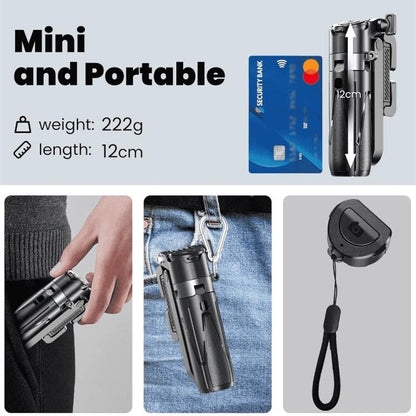 Jmary MT-18 Extendable Phone Holder Wireless Control Mini Phone Selfie Stick Tripod, MT-18 (White...