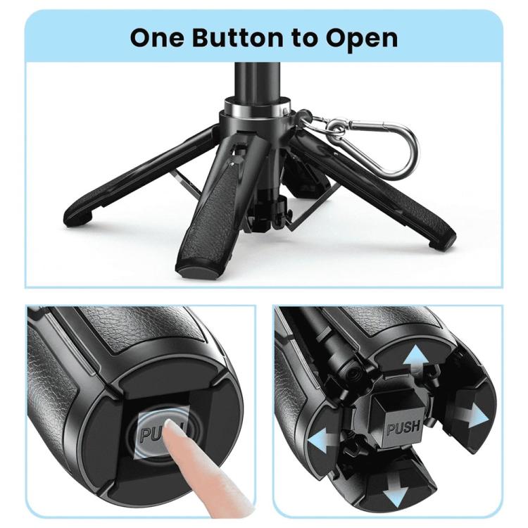 Jmary MT-18 Extendable Phone Holder Wireless Control Mini Phone Selfie Stick Tripod, MT-18 (White...