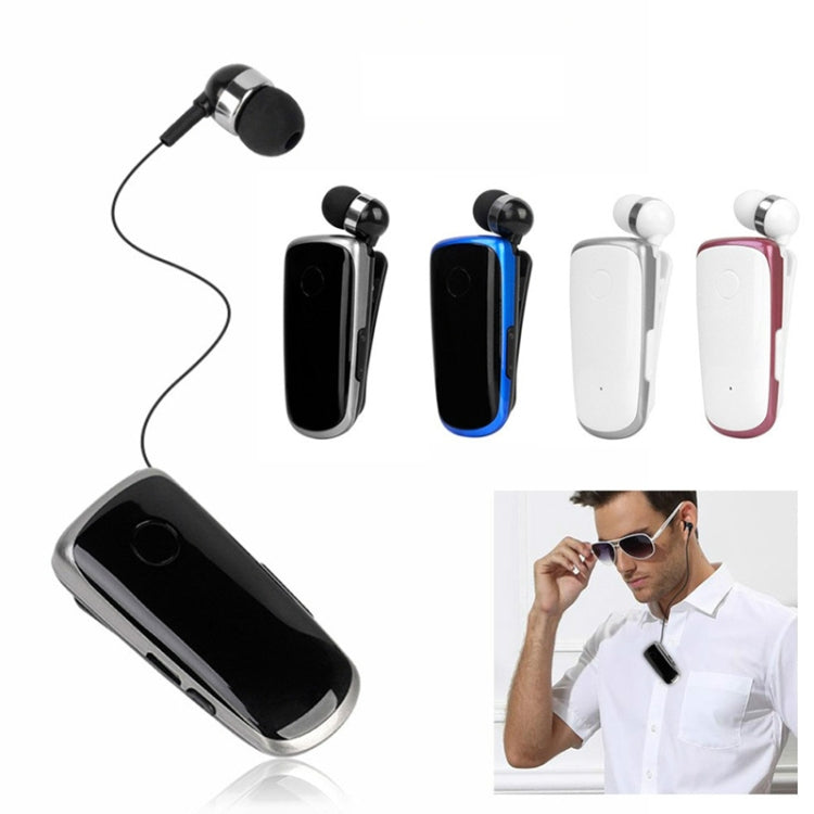 K39 Wireless Bluetooth Headset CSR DSP chip In-Ear Vibrating Alert Wear Clip Hands Free Earphone�...