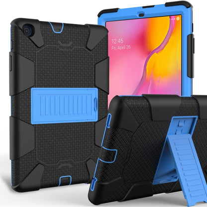 Sockproof Two-Color Silicone Protection Shell For Galaxy Tab A 10.1 (2019) / T510 ,With Holder���...