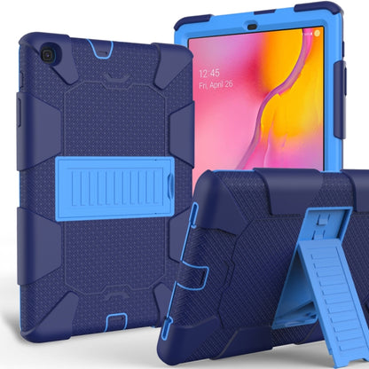 Sockproof Two-Color Silicone Protection Shell For Galaxy Tab A 10.1 (2019) / T510 ,With Holder���...