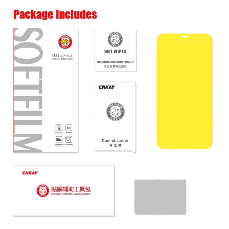 ENKAY Hat-Prince 0.1mm 3D Full Screen Protector Explosion-proof Hydrogel Film��������������������...