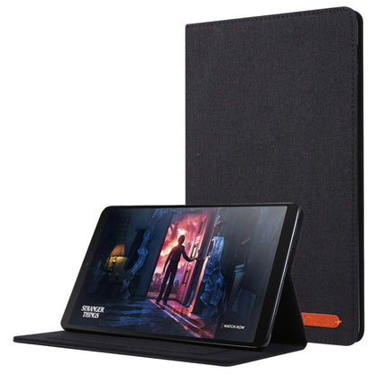 For Galaxy Tab a 10.1（2019） T510 /T515 Cloth Pattern Flat Protective Shell�����������������������...