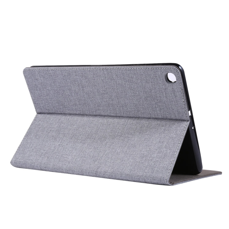 For Galaxy Tab a 10.1（2019） T510 /T515 Cloth Pattern Flat Protective Shell�����������������������...