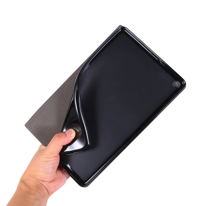 For Galaxy Tab a 10.1（2019） T510 /T515 Cloth Pattern Flat Protective Shell�����������������������...