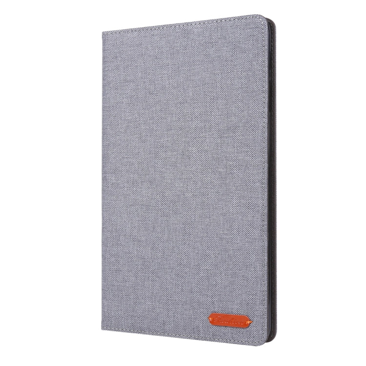 For Galaxy Tab a 10.1（2019） T510 /T515 Cloth Pattern Flat Protective Shell�����������������������...
