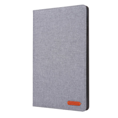 For Galaxy Tab a 10.1（2019） T510 /T515 Cloth Pattern Flat Protective Shell�����������������������...