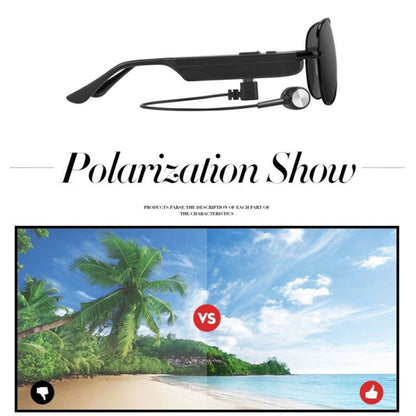 A8 Wireless Earphone Bluetooth Headset Sunglasses Music Headphones Smart Glasses Earbud Hands-fre...