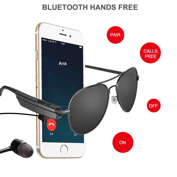 A8 Wireless Earphone Bluetooth Headset Sunglasses Music Headphones Smart Glasses Earbud Hands-fre...