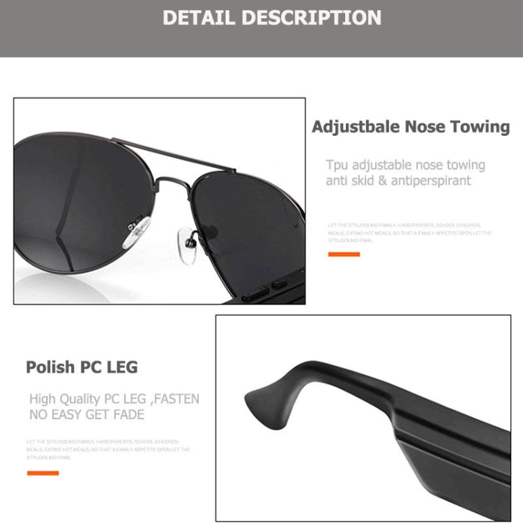 A8 Wireless Earphone Bluetooth Headset Sunglasses Music Headphones Smart Glasses Earbud Hands-fre...