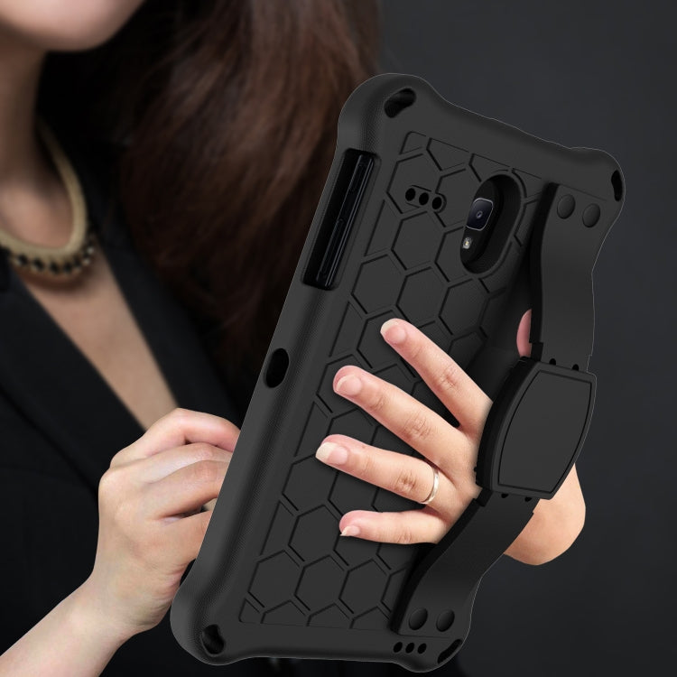 Honeycomb Design EVA + PC Four Corner Anti Falling Flat Protective Shell With Straps�������������...