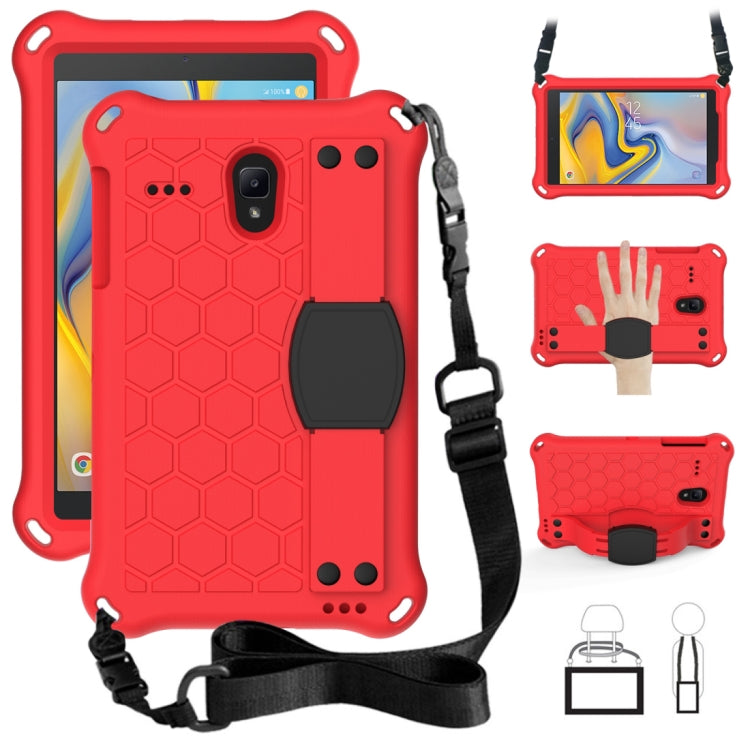 Honeycomb Design EVA + PC Four Corner Anti Falling Flat Protective Shell With Straps�������������...