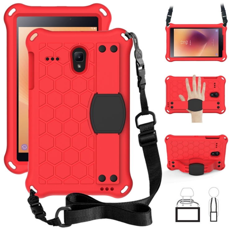 Honeycomb Design EVA + PC Four Corner Anti Falling Flat Protective Shell With Straps�������������...