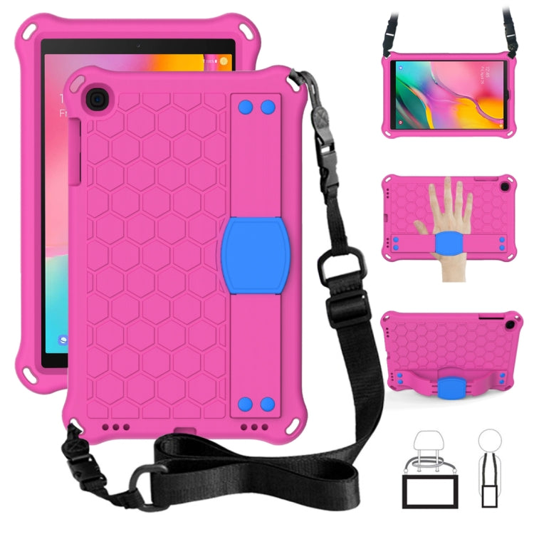 Honeycomb Design EVA + PC Four Corner Anti Falling Flat Protective Shell With Straps�������������...