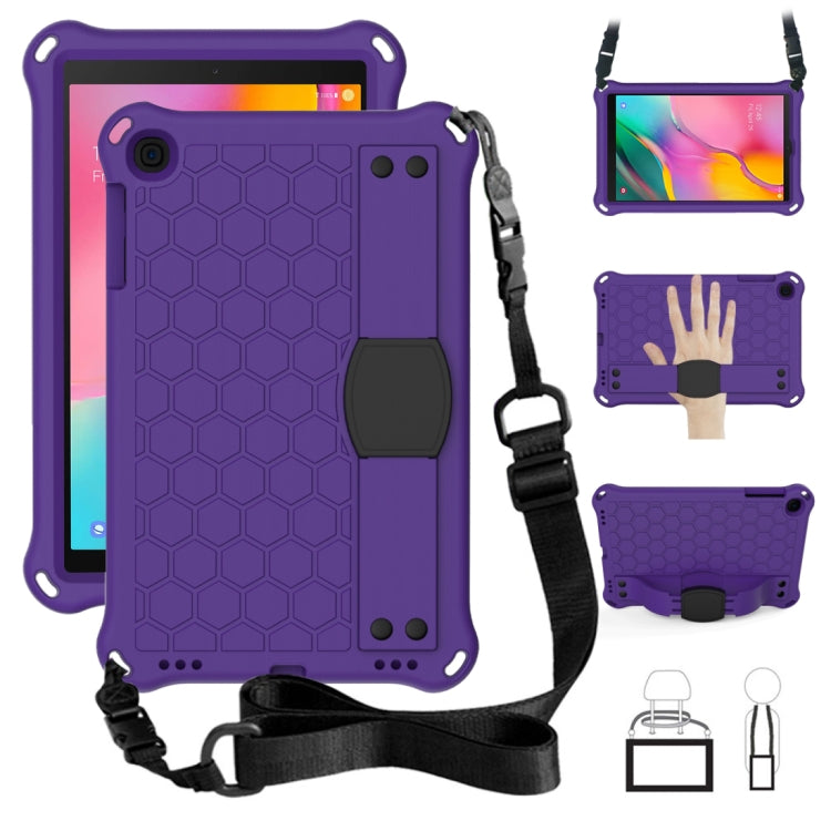 Honeycomb Design EVA + PC Four Corner Anti Falling Flat Protective Shell With Straps�������������...