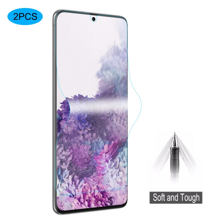 2 PCS ENKAY Hat-Prince 0.1mm 3D Full Screen Protector Explosion-proof Hydrogel Film, For Galaxy S...