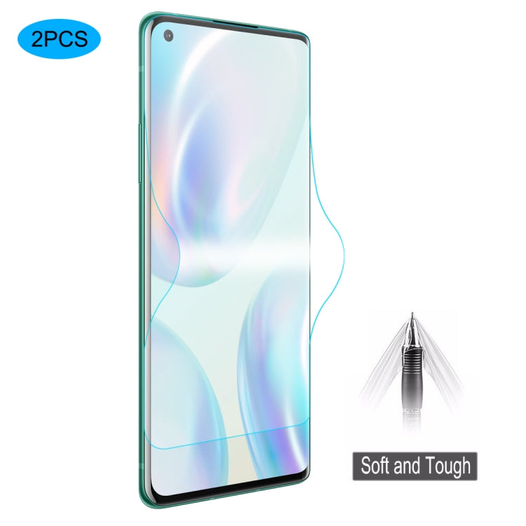 2 PCS ENKAY Hat-Prince 0.1mm 3D Full Screen Protector Explosion-proof Hydrogel Film, For OnePlus ...