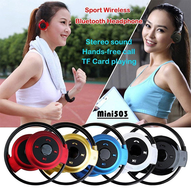 NVAHVA MP3 Player Bluetooth Headphone, Wireless Sport Headset MP3 Player With FM Radio, Stereo Ea...