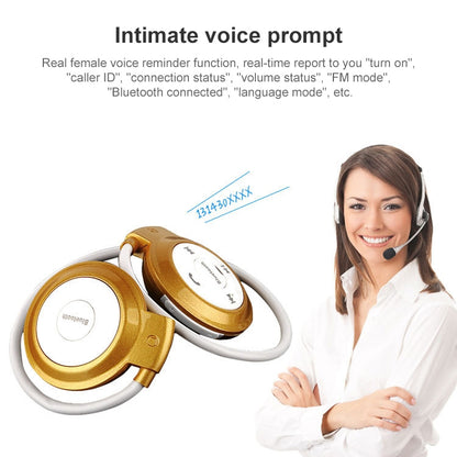 NVAHVA MP3 Player Bluetooth Headphone, Wireless Sport Headset MP3 Player With FM Radio, Stereo Ea...