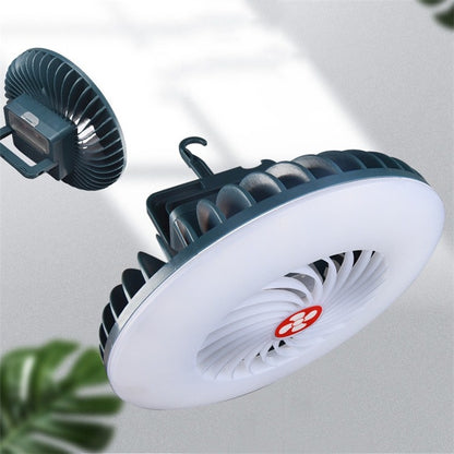 USB Rechargeable Fan Lamp Live Broadcast Multi-function Tent Camping Lamp, Fan Light�������������...