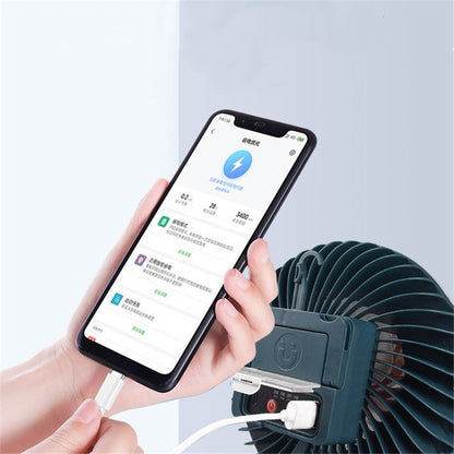 USB Rechargeable Fan Lamp Live Broadcast Multi-function Tent Camping Lamp, Fan Light�������������...