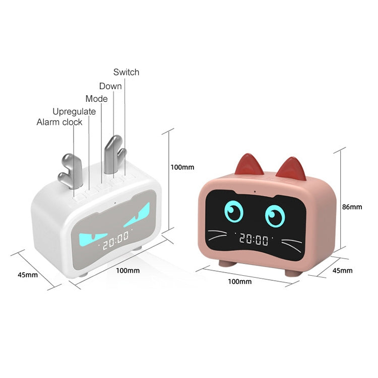 Creative Smart Wireless Mini Bluetooth Speaker Portable Computer Subwoofer Speaker with Alarm Clo...
