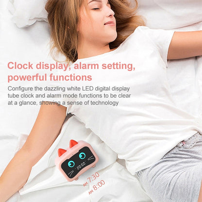 Creative Smart Wireless Mini Bluetooth Speaker Portable Computer Subwoofer Speaker with Alarm Clo...