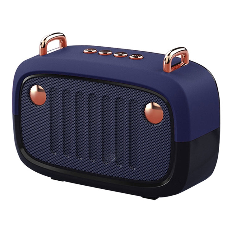 BS32D Wireless Bluetooth Speaker Cartoon Subwoofer Outdoor Card Portable Mini Speaker, Blue, Blac...